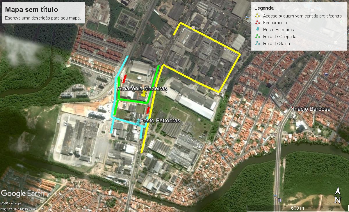 Trânsito será alterado temporariamente em ruas próximas ao DIA a partir do dia 11 - SMTT Aracaju